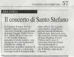 Il Corriere della Sera del 24.12.2004